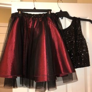 Miss kim two piece homecoming dress